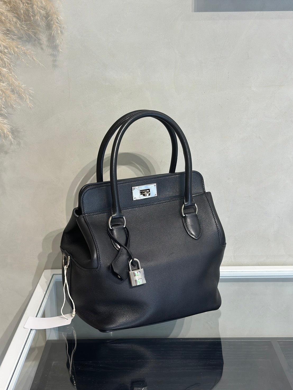 HERMES Toolbox牛奶盒子 20 - Noir 89 黑銀 🄺