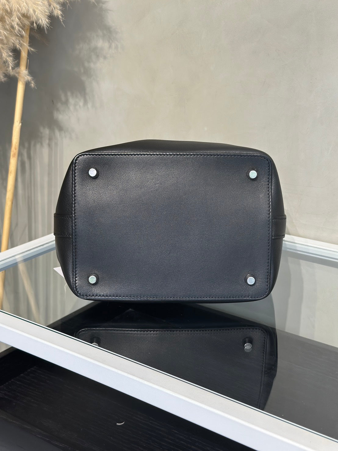 HERMES Toolbox牛奶盒子 20 - Noir 89 黑銀 🄺