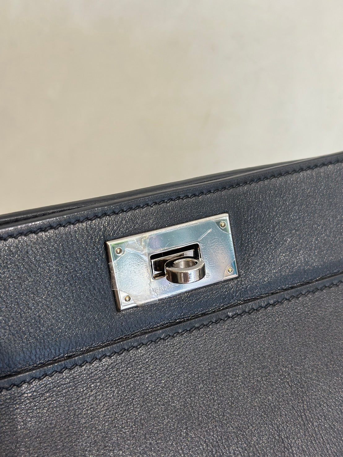 HERMES Toolbox牛奶盒子 20 - Noir 89 黑銀 🄺