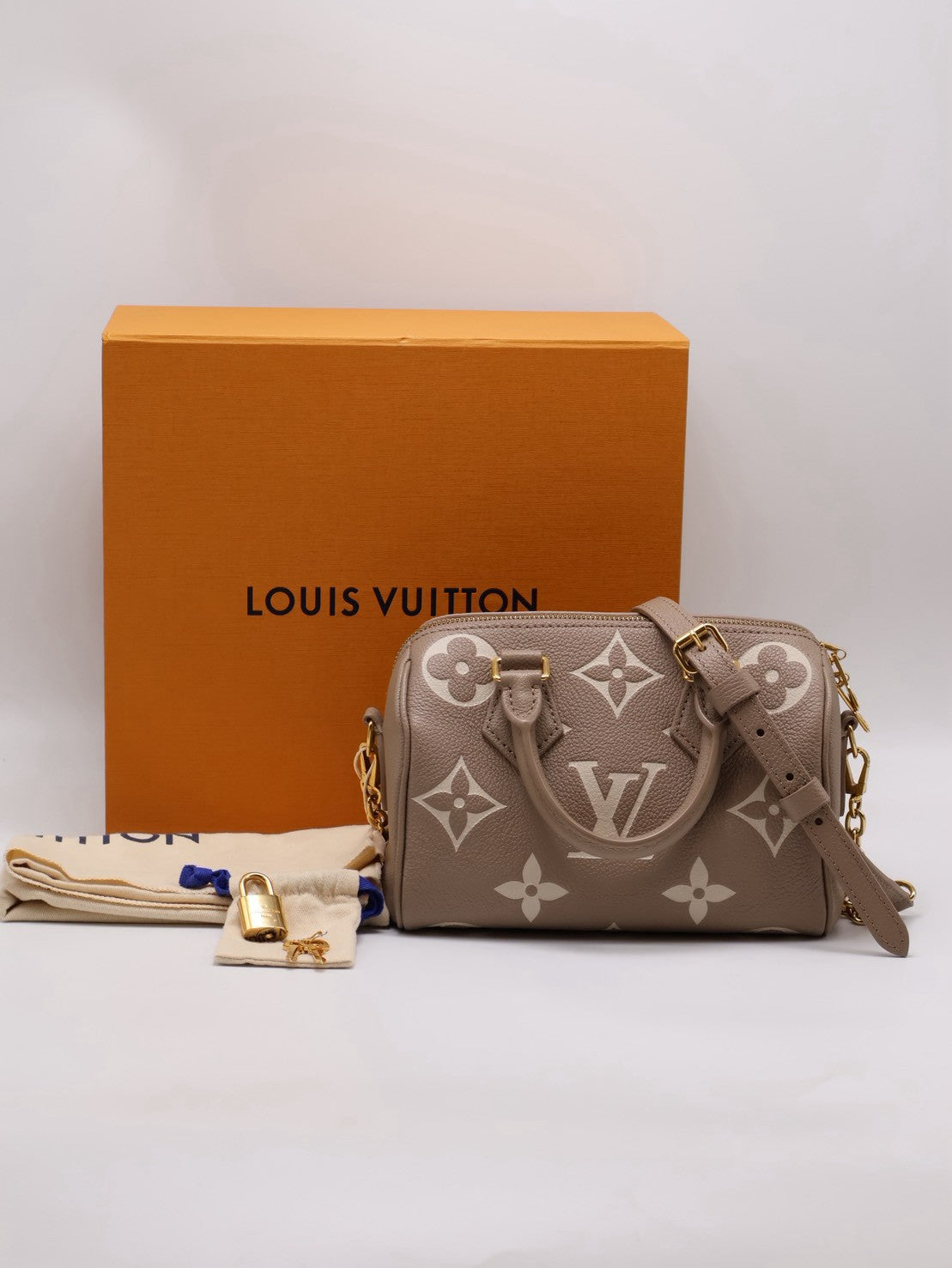 LOUIS VUITTON Speedy Bandouliere 20 - 斑鳩灰