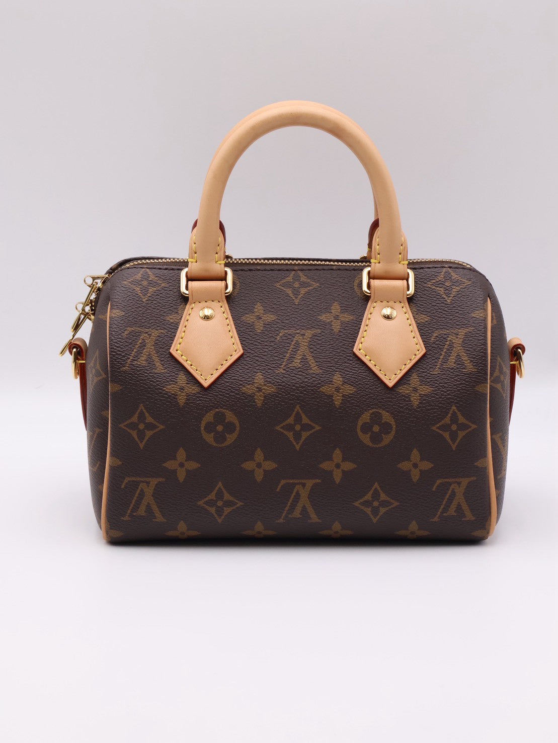 LOUIS VUITTON Speedy Bandouliere 20 - 米邊背帶