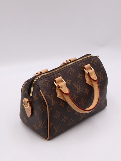 LOUIS VUITTON Speedy Bandouliere 20 - 米邊背帶