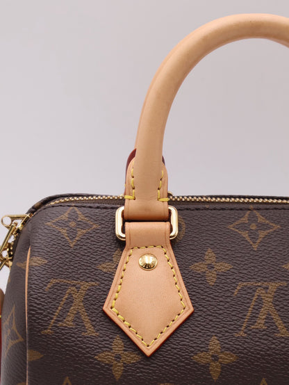 LOUIS VUITTON Speedy Bandouliere 20 - 米邊背帶