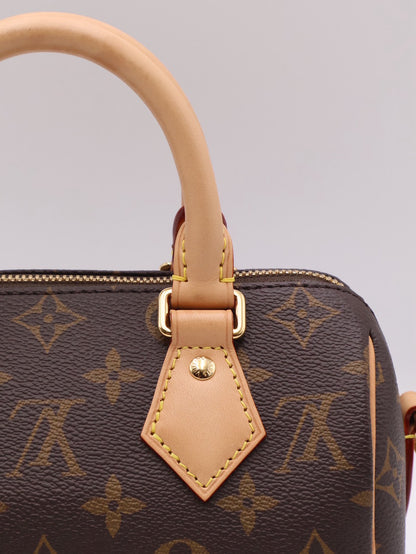 LOUIS VUITTON Speedy Bandouliere 20 - 米邊背帶