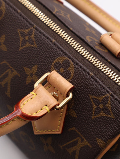 LOUIS VUITTON Speedy Bandouliere 20 - 米邊背帶