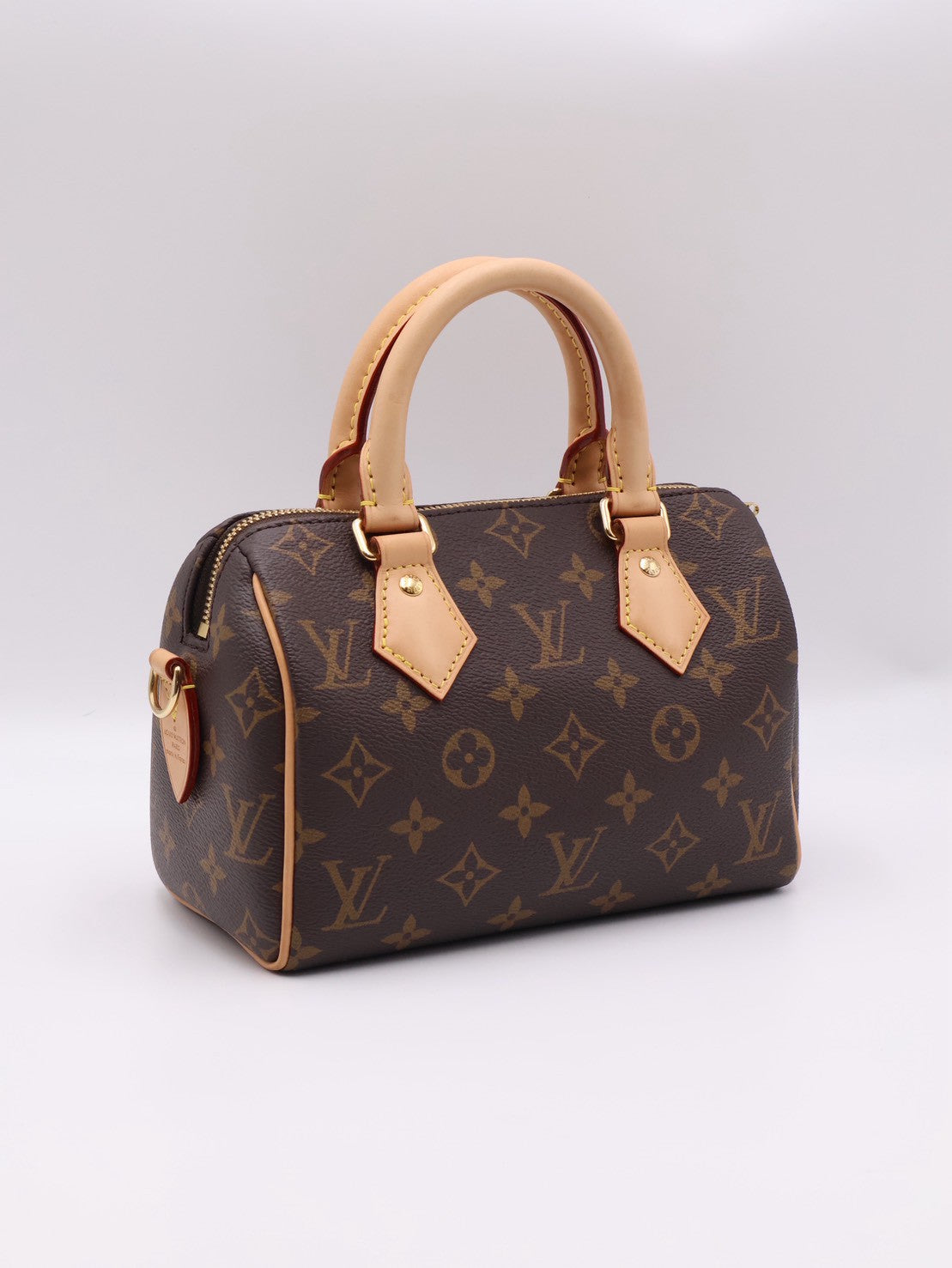 LOUIS VUITTON Speedy Bandouliere 20 - 米邊背帶