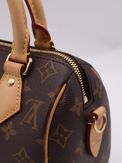 LOUIS VUITTON Speedy Bandouliere 20 - 米邊背帶