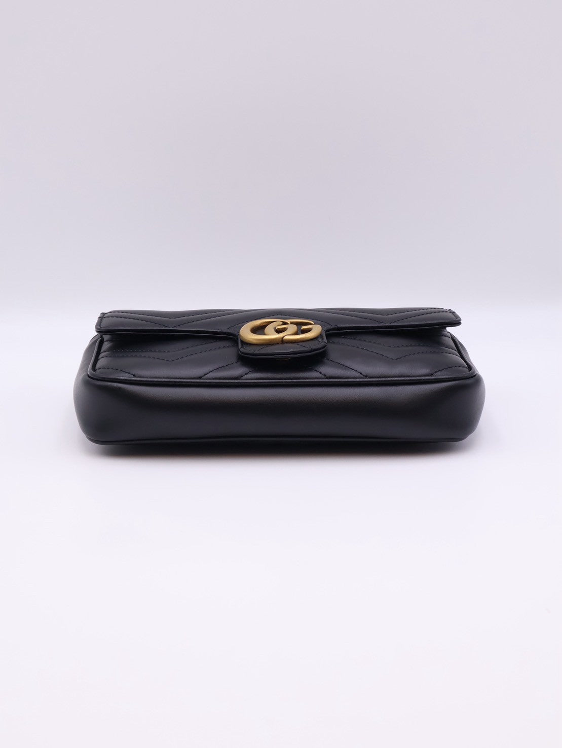 GUCCI Marmont Matelasse新款斜背包 - 21 黑金