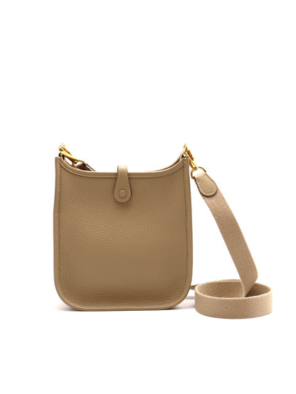 HERMES Mini evelyne - 風衣灰金