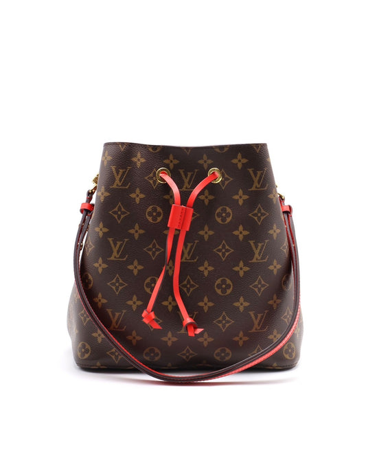LOUIS VUITTON Neonoe水桶包 - MM紅