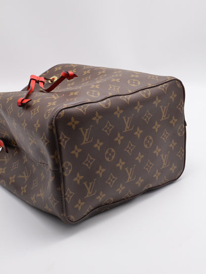 LOUIS VUITTON Neonoe水桶包 - MM紅