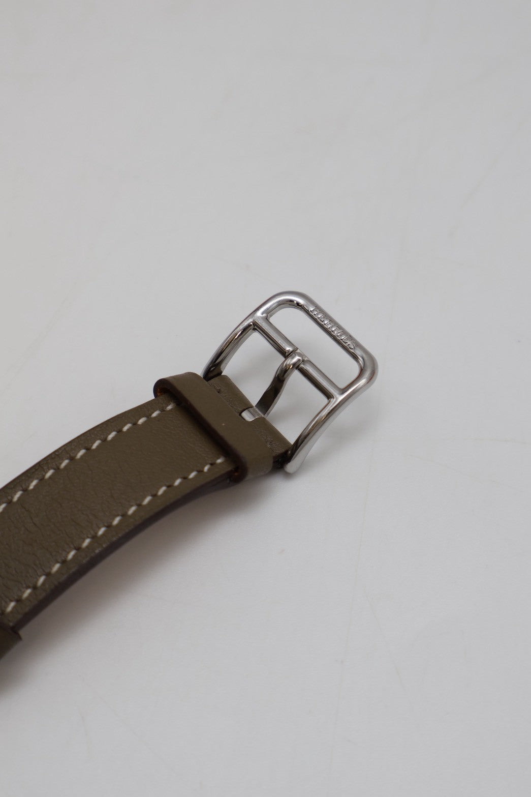 HERMES Heure H腕錶 - 21 灰銀 Y