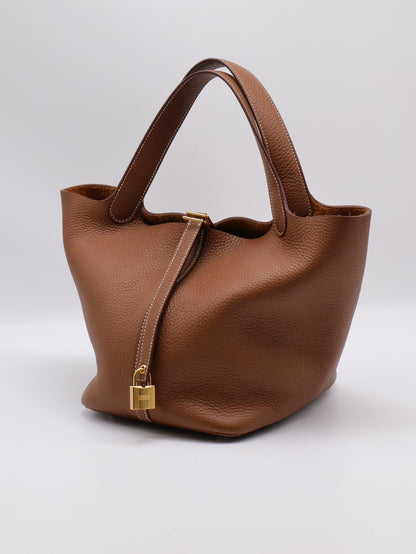 HERMES Picotin 22 - Gold 37 金棕金 U