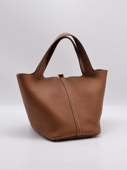 HERMES Picotin 22 - Gold 37 金棕金 U
