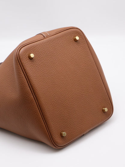 HERMES Picotin 22 - Gold 37 金棕金 U