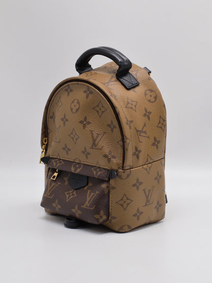 LOUIS VUITTON 拚色老花迷你後背包