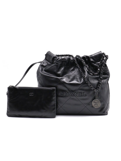 CHANEL 22 Bag - 小號so black