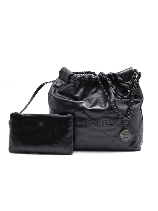 CHANEL 22 Bag - 小號so black