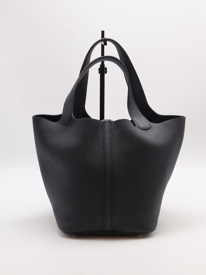 HERMES Picotin 22 - 黑金 W