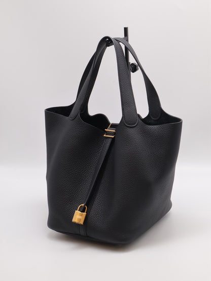 HERMES Picotin 22 - 黑金 W