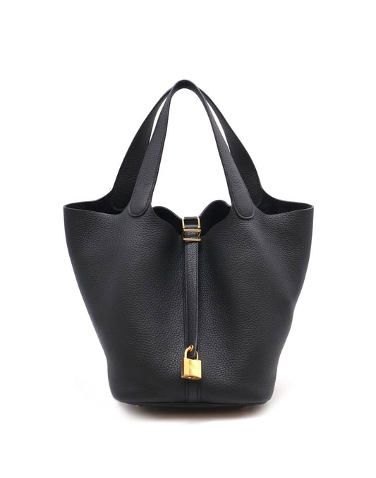 HERMES Picotin 22 - 黑金 W