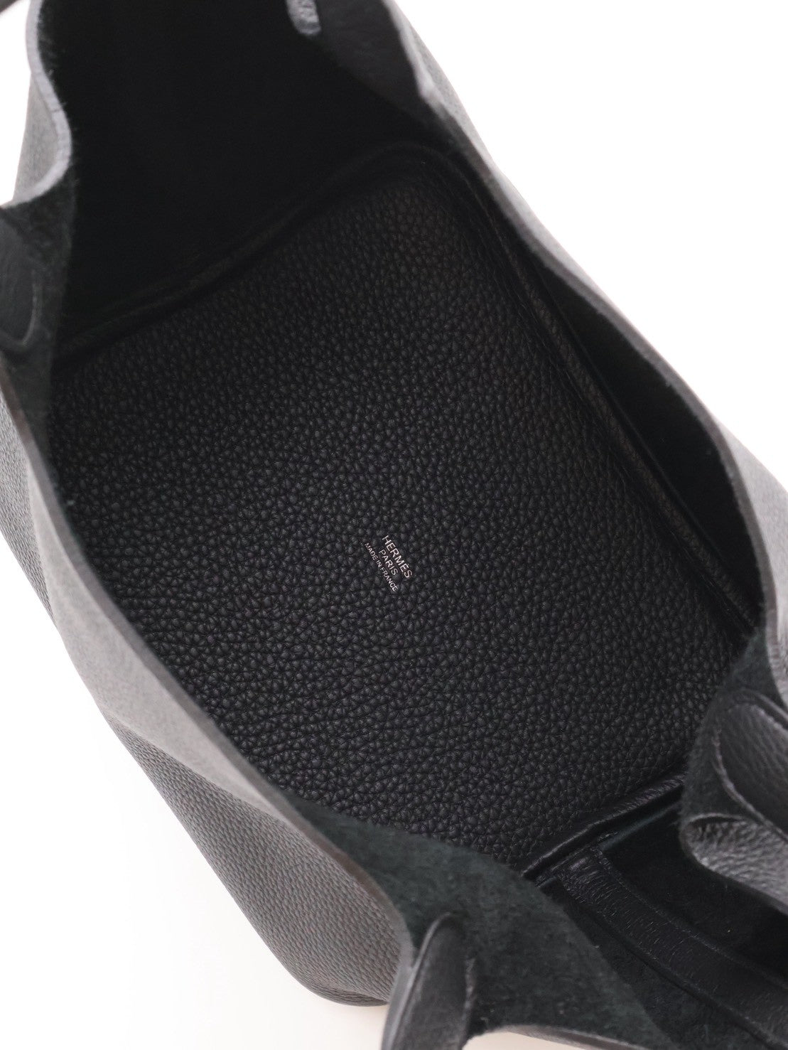 HERMES Picotin 22 - 黑銀 B