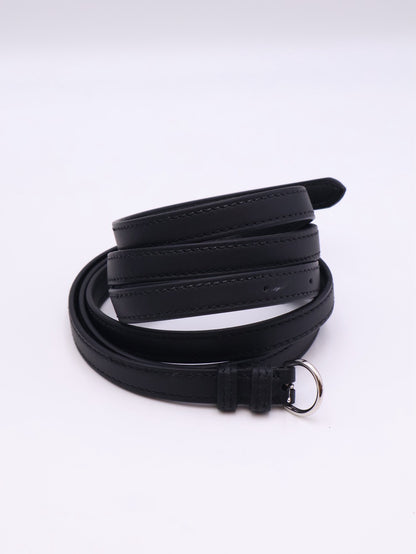 HERMES Mini 24/24 - Noir 89 黑銀 G
