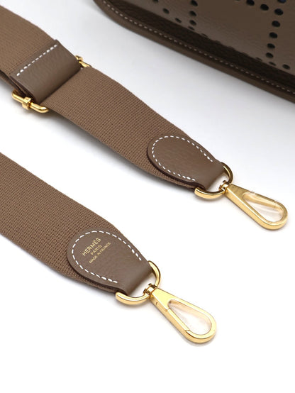 HERMES Evelyne 23 - Etoupe 18 大象灰金