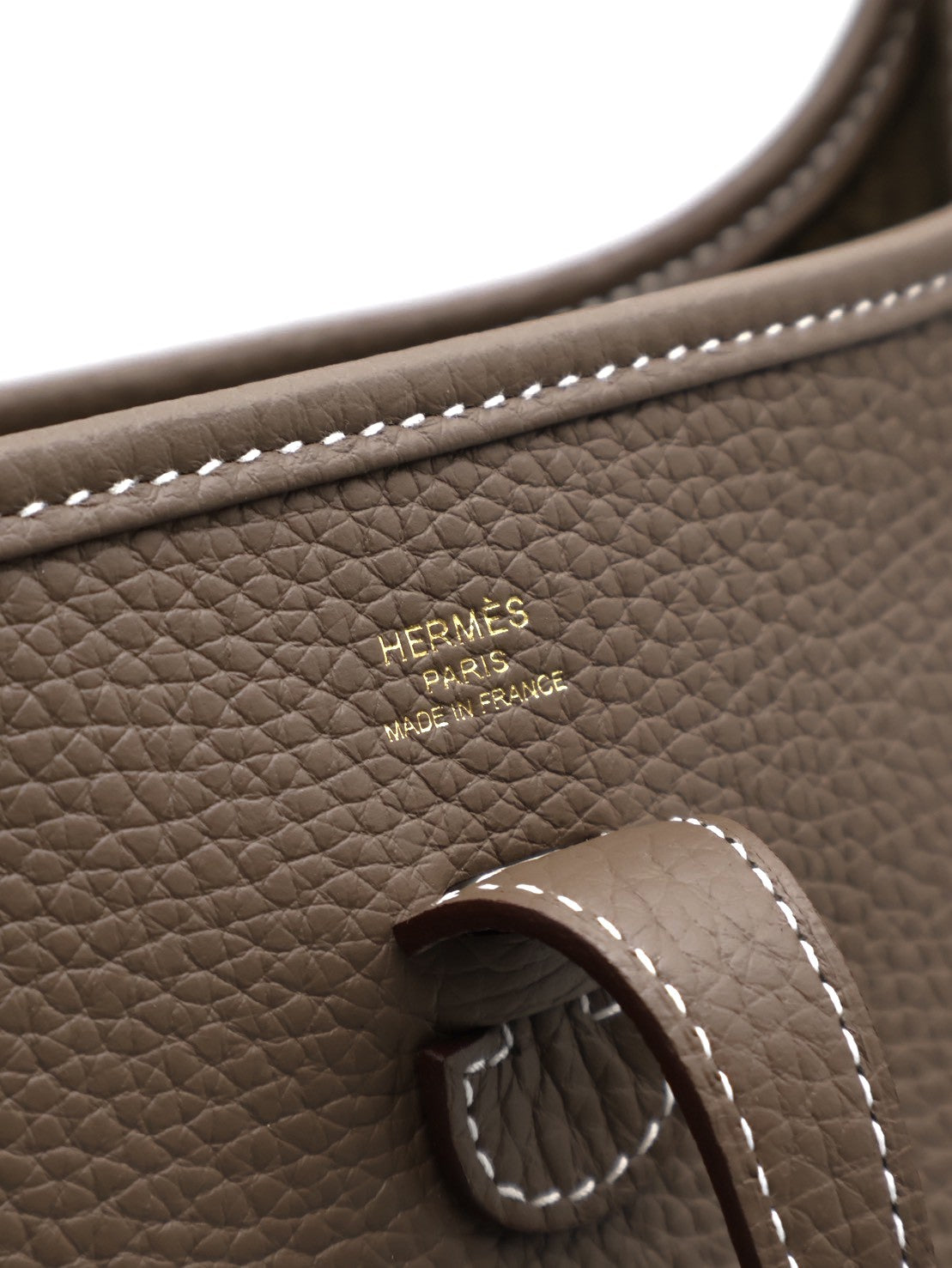 HERMES Evelyne 23 - Etoupe 18 大象灰金