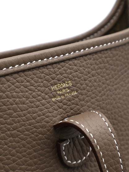 HERMES Evelyne 23 - Etoupe 18 大象灰金