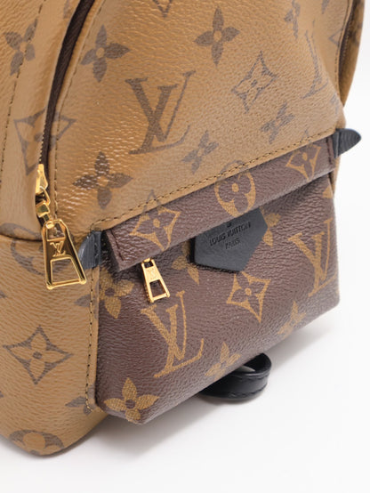 LOUIS VUITTON 拚色老花迷你後背包
