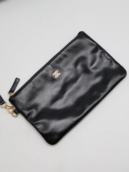 CHANEL 22 Bag - 小號白字黑金