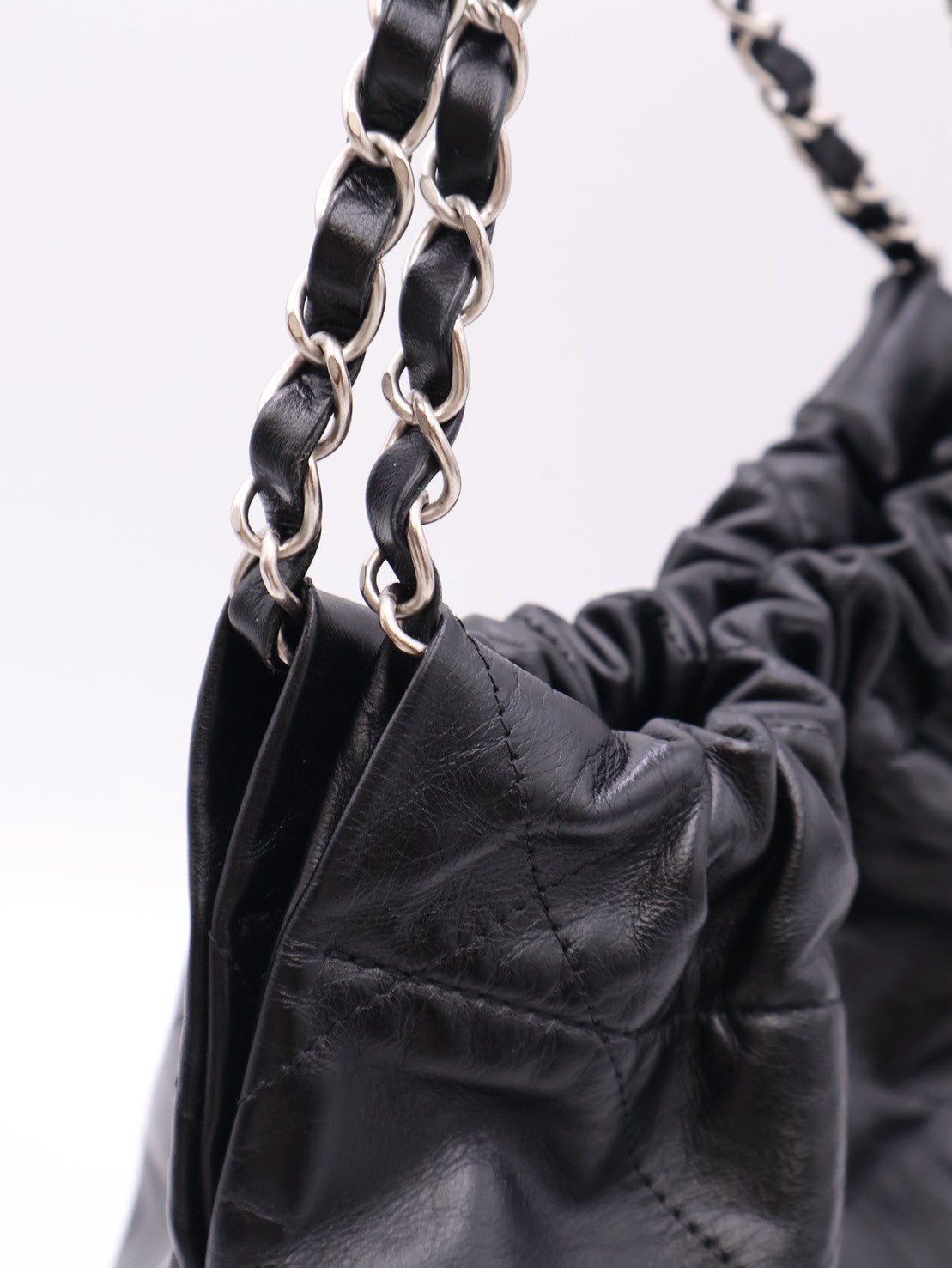 CHANEL 22 Bag - 小號黑銀
