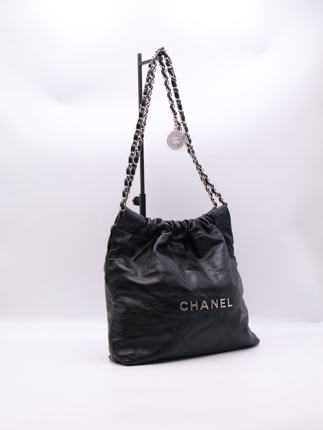 CHANEL 22 Bag - 小號黑銀