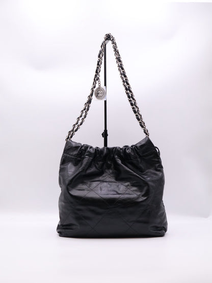 CHANEL 22 Bag - 小號黑銀