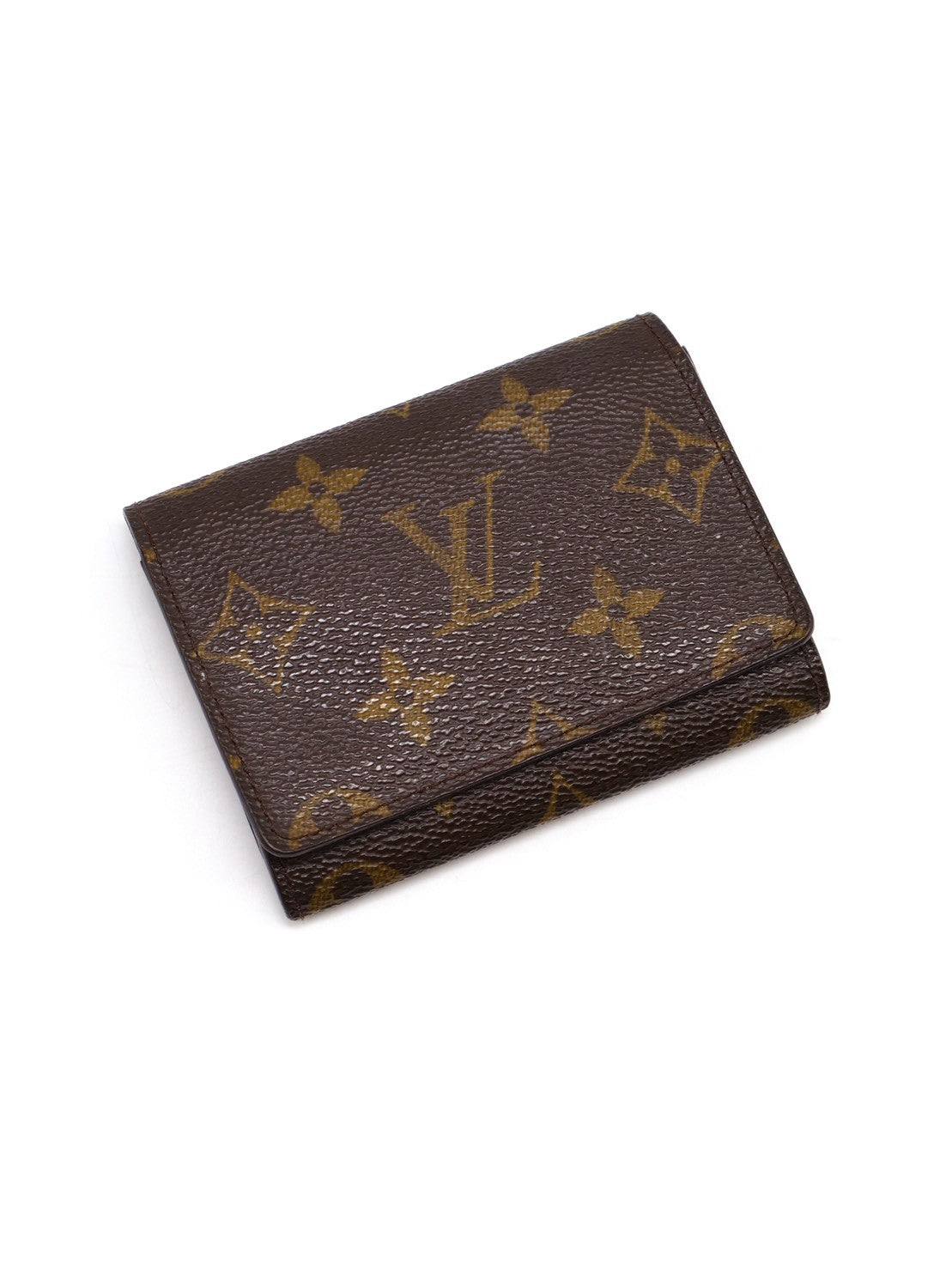 LOUIS VUITTON 老花雙折卡片夾