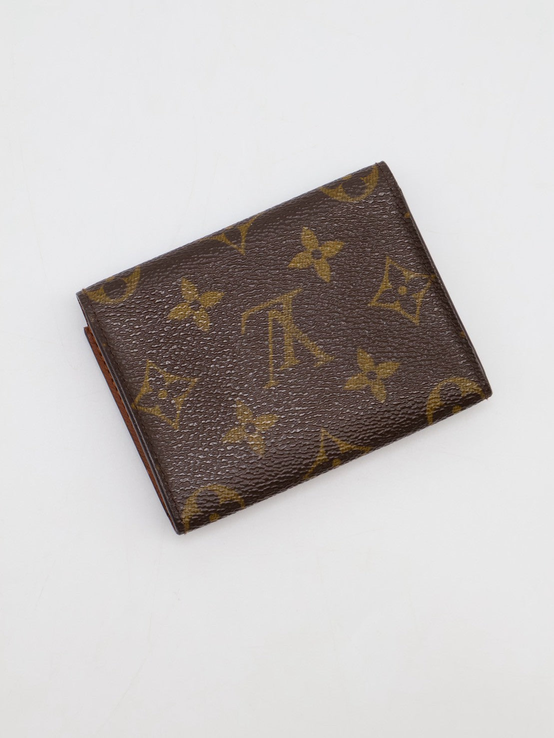 LOUIS VUITTON 老花雙折卡片夾