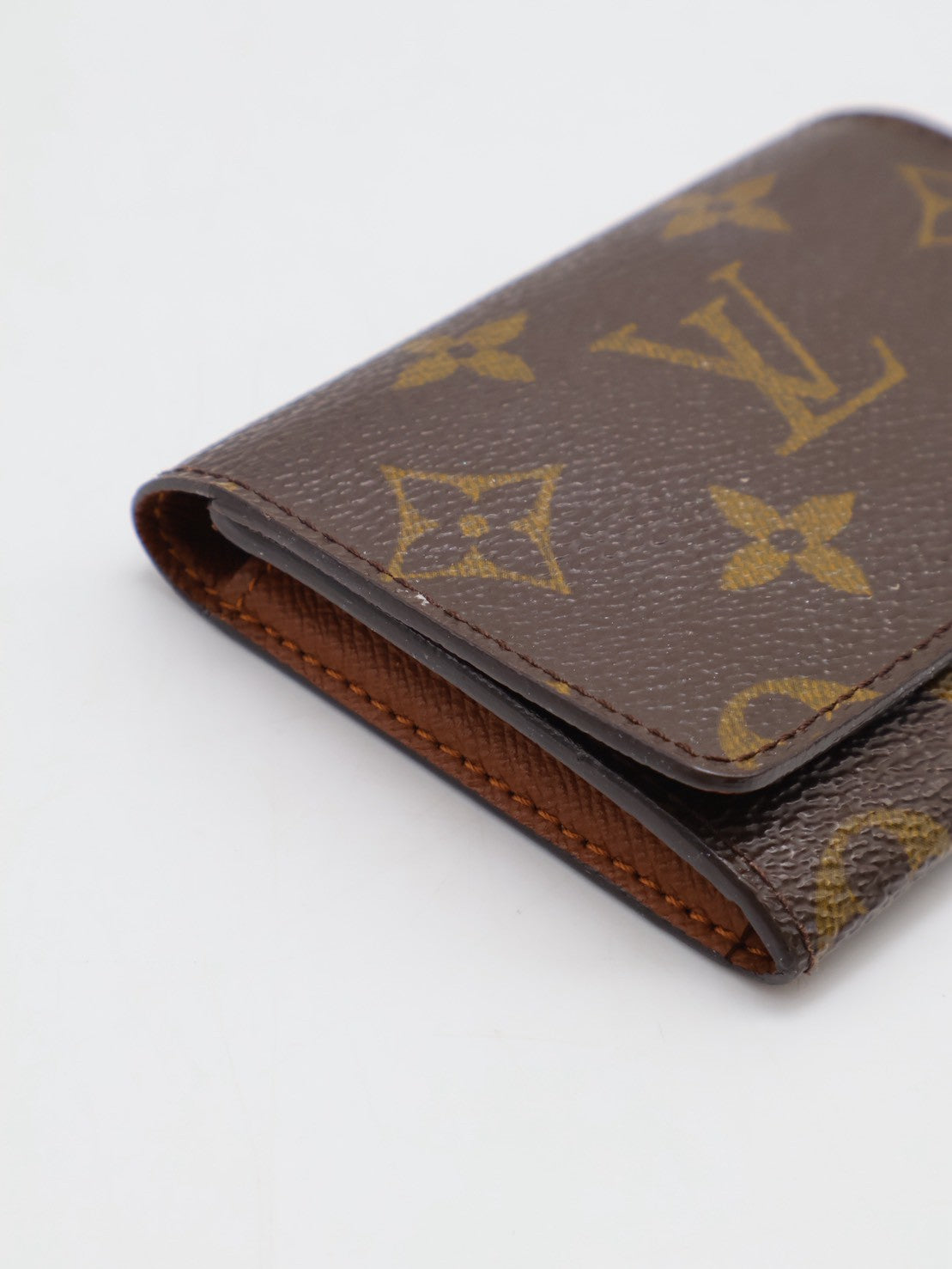LOUIS VUITTON 老花雙折卡片夾
