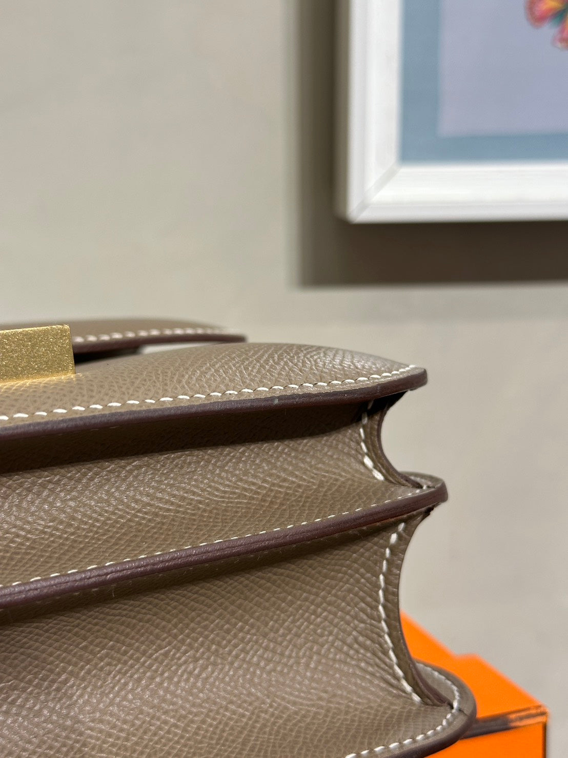 HERMES Constance 24 - Etoupe 18 大象灰金 Z