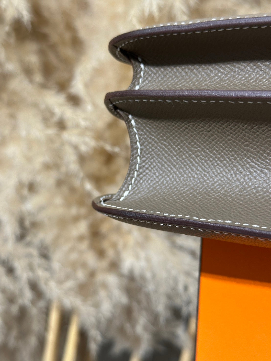 HERMES Constance 24 - Etoupe 18 大象灰金 Z