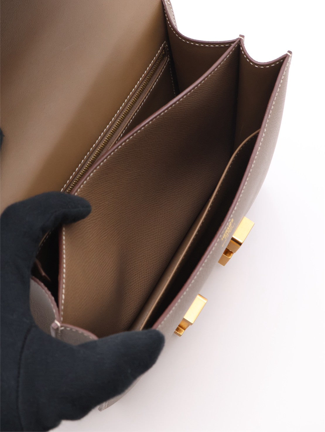 HERMES Constance 24 - Etoupe 18 大象灰金 Z