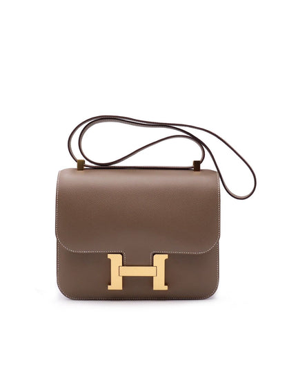 HERMES Constance 24 - Etoupe 18 大象灰金 Z