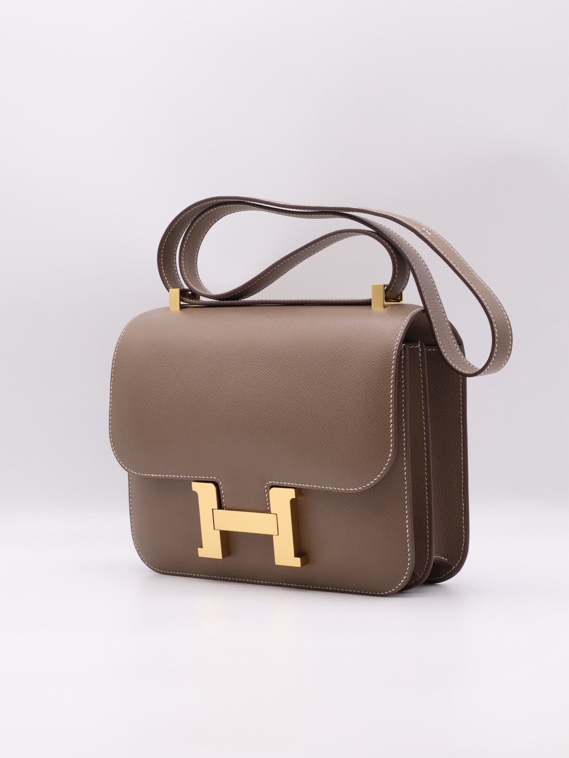 HERMES Constance 24 - Etoupe 18 大象灰金 Z