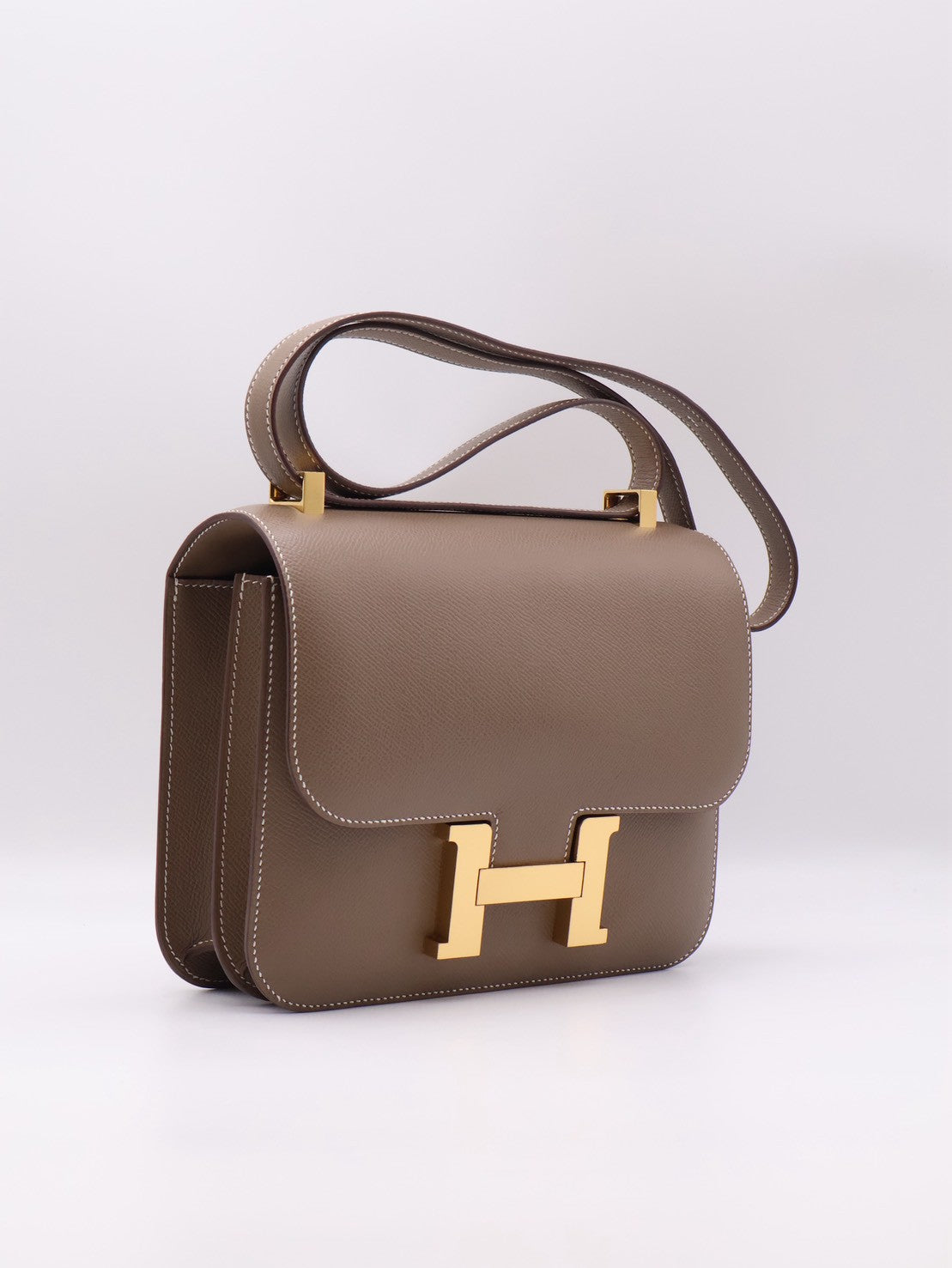 HERMES Constance 24 - Etoupe 18 大象灰金 Z
