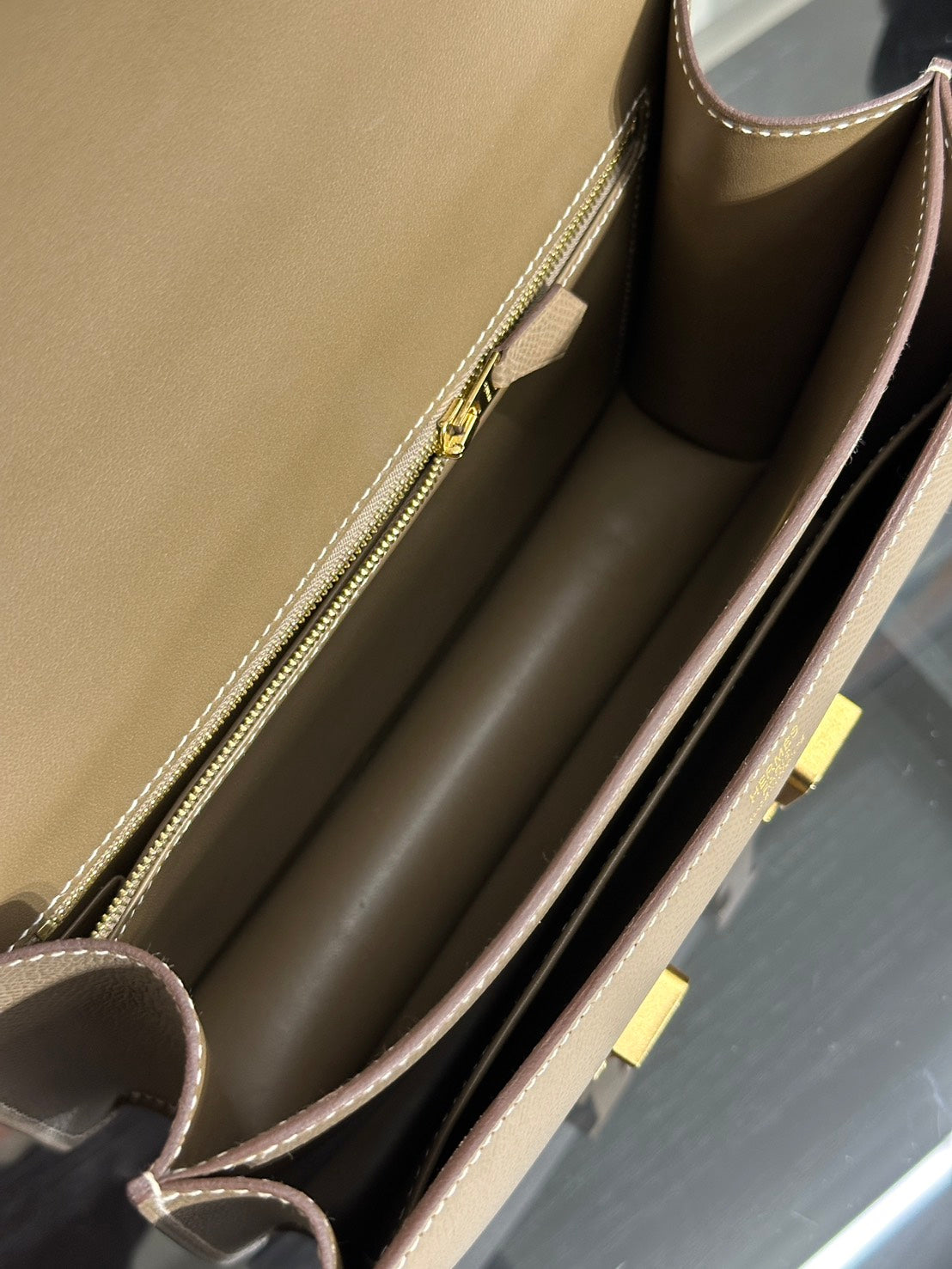 HERMES Constance 24 - Etoupe 18 大象灰金 Z