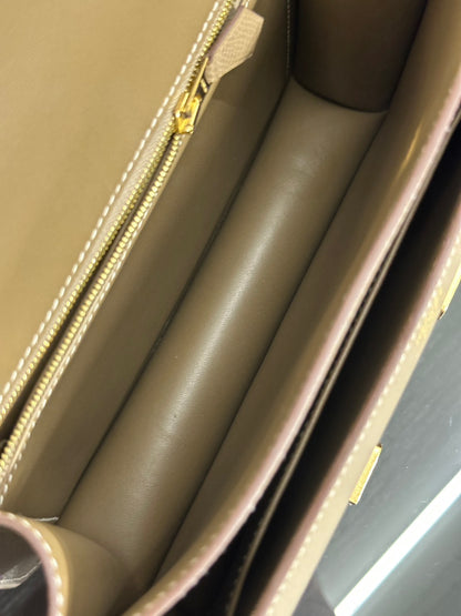 HERMES Constance 24 - Etoupe 18 大象灰金 Z