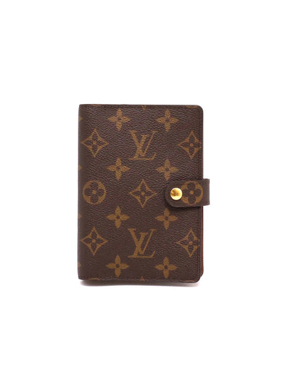 LOUIS VUITTON 經典老花六孔活頁手帳本 / 筆袋