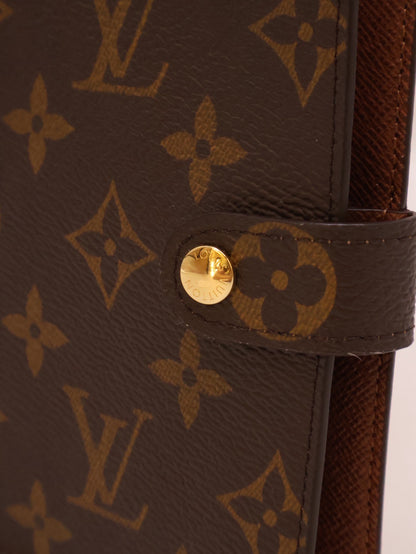 LOUIS VUITTON 經典老花六孔活頁手帳本 / 筆袋