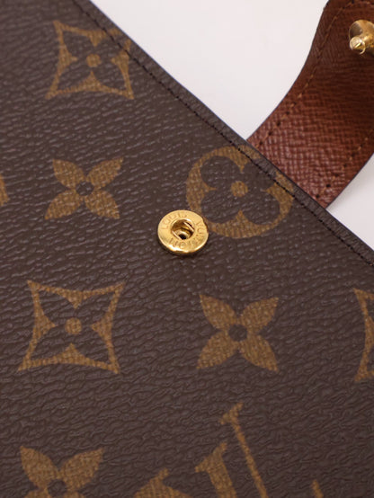 LOUIS VUITTON 經典老花六孔活頁手帳本 / 筆袋