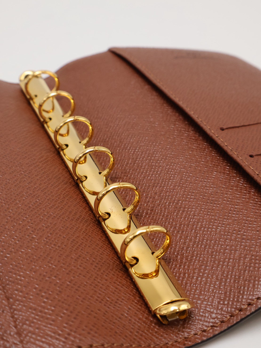 LOUIS VUITTON 經典老花六孔活頁手帳本 / 筆袋